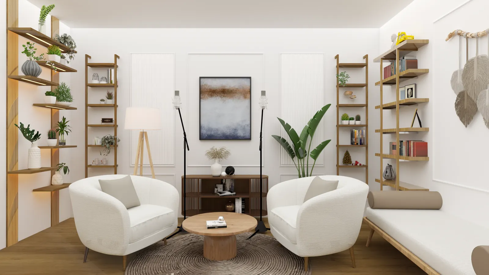 AS Groups & Construction — Podcast Studio — Commercial interior design in Studio Design