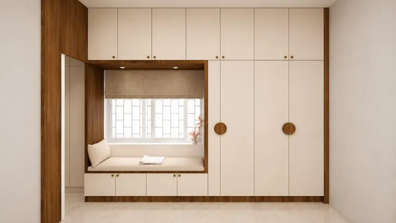 Parents' Bedroom — 3 BHK Residential House