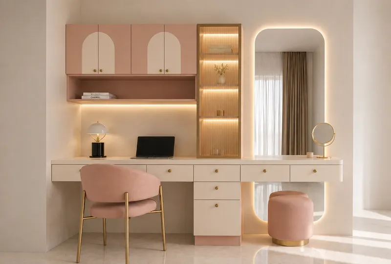 Kids' Bedroom — Study & Dressing — Zion Hills — 2 BHK Villa