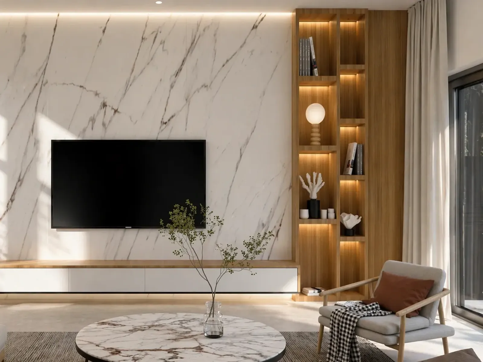 Zion Hills — 2 BHK Villa — Residential interior design by Tatva Interiors, Bangarpet